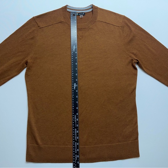 Smartwool Sweater Womens Size Medium Brown Long Sleeve Lightweight Wool Blend - Picture 7 of 14